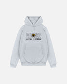 AOF x Wolves 90s Hoodie | Grey Embroidered Top | Art of Football
