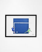 ART OF Chelsea He's Done it! Framed Print | CFC Football Wall Art