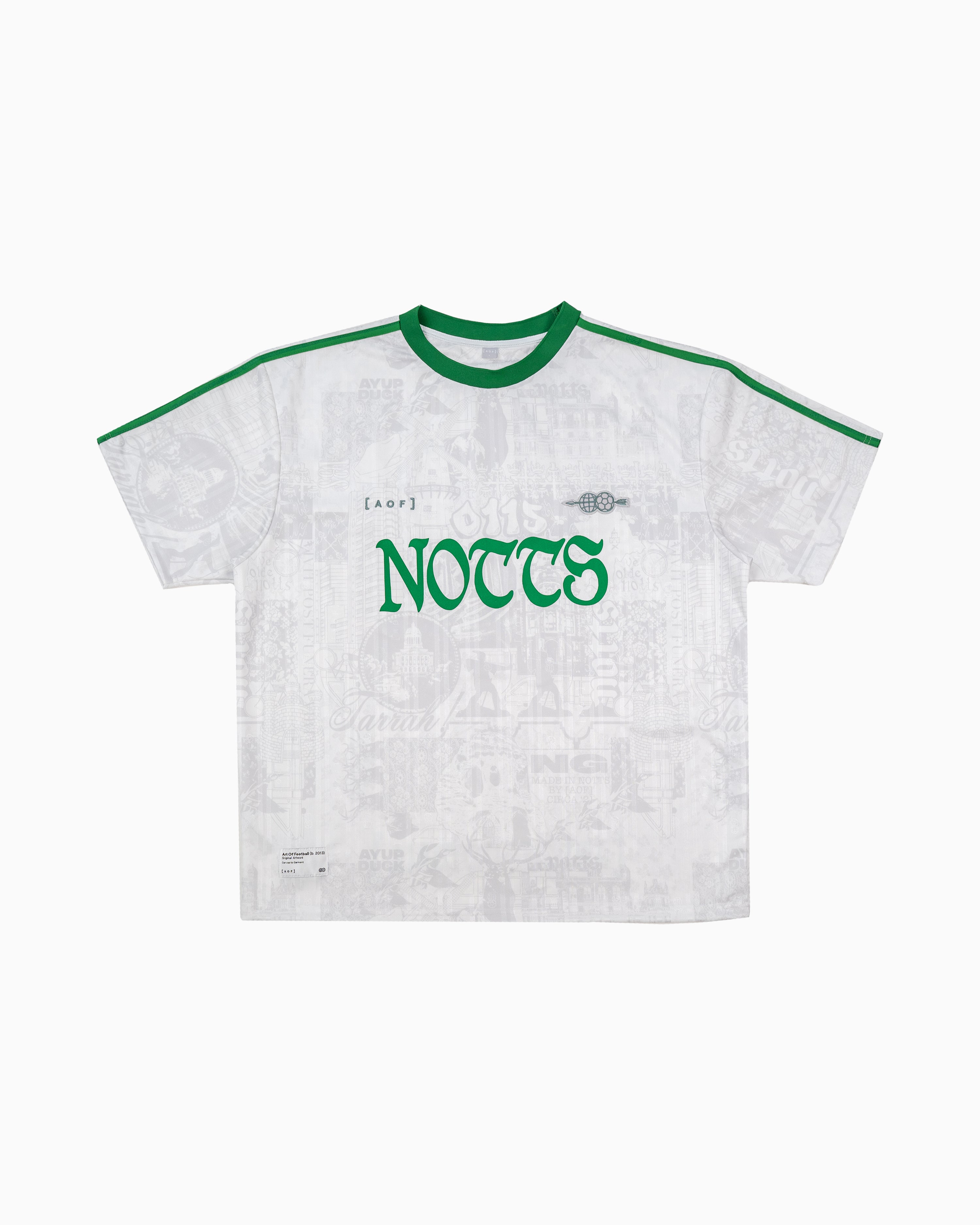 AOF Made In Notts Football Shirt | Football Jersey | Art of Football