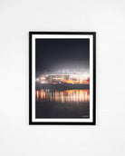 ART OF Middlesborough Riverside by Night Framed Print | Football Art