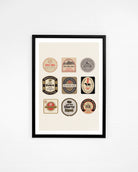 ART OF x Fulham Brewed At The Cottage Framed Print | FFC Football Art